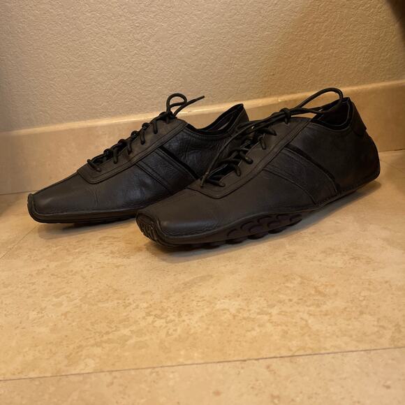 Tsubo Phad D3-01 Men’s Black Leather Shoes | Size 10 | Vintage | New in Box - Picture 12 of 13